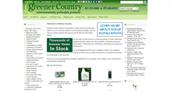 Desktop Screenshot of greenercountry.com